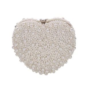 Lovely Women's Pearl Clutch Bag
